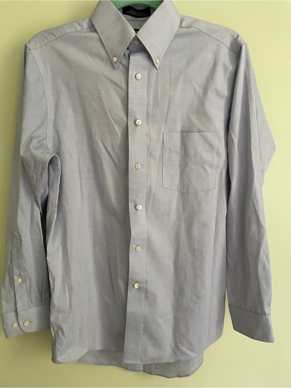 Stafford Light Blue Button-Down Dress Shirt